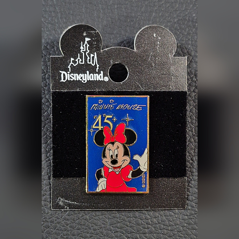 Disneyland Minnie Mouse 45th Anniversary Pin